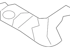 Cowl Top Panel Support - Mazda (KD53-54-5E1A)