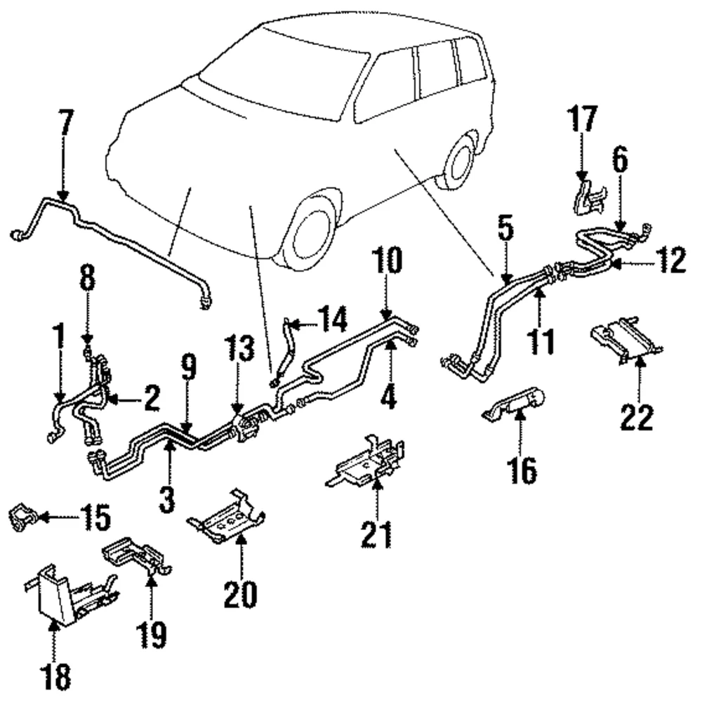 Suction Pipe - Mazda (LB40-61-834)