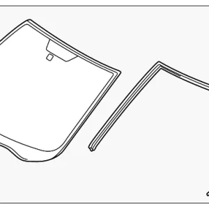 Windshield - Mazda (DR62-63-900A)
