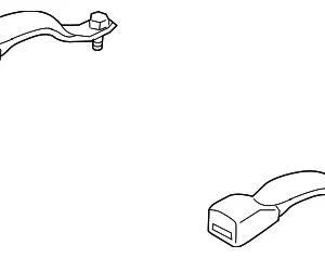 Buckle - Mazda (TDY1-57-820A-00)
