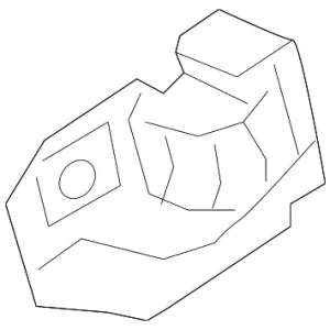 Handle, Inside - Mazda (BHP2-58-330D)