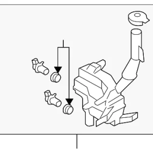 Reservoir Assembly - Mazda (EG21-67-480C)