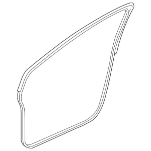 Weather-Strip On Body - Mazda (TD11-68-911B)