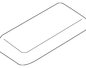 Roof Molding Cap - Mazda (GJ6A-50-5A1)