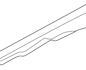 Upper Rail - Mazda (GD7A-54-26X)