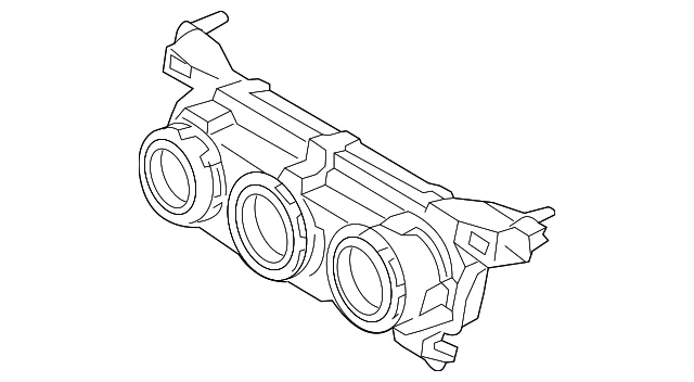 Heater Control - Mazda (DH1F-61-190E)