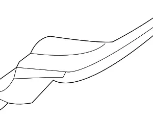Upper Molding - Mazda (EG21-51-PB1F)
