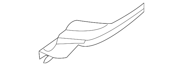 Upper Molding - Mazda (EG21-51-PB1F)