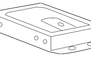 GPS Navigation Control Module - Mazda (ZZCA-67-5D4A)