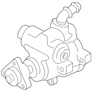 Power Steering Pump - Mazda (1FBA-32-600R-00)
