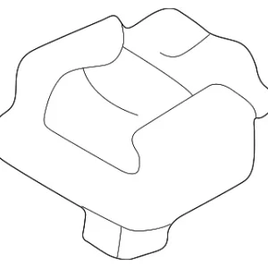 Windshield Spacer - Mazda (EC01-50-891)