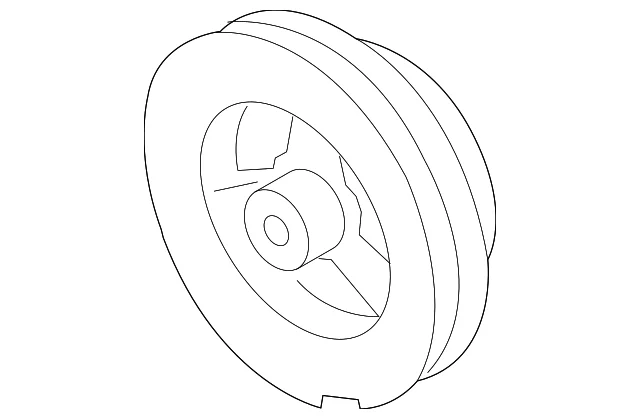 Crankshaft Pulley - Mazda (L512-11-400A)