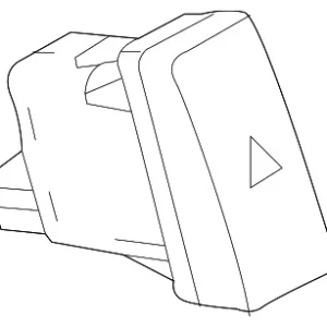 Hazard Switch - Mazda (BHR1-66-4H0)