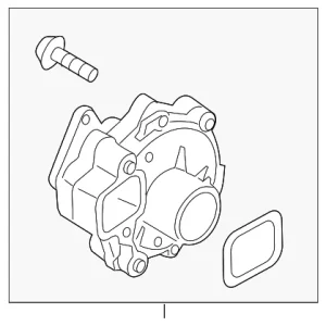 Water Pump - Mazda (PE01-15-010D)