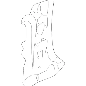 Inner Pillar - Mazda (B25D-70-230)