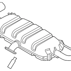 Main Silencer - Mazda (PY6R-40-100A)