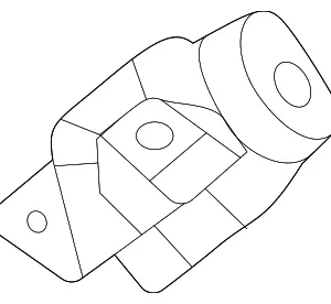 Switch Door Lock - Mazda (BDGF-66-660A)