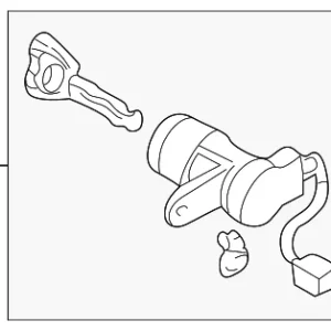 Lock Cylinder - Mazda (BJYE-76-210B)