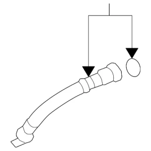 Outer Hose - Mazda (N3R2-14-840)