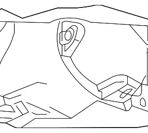 Mount Bracket - Mazda (GEG1-51-694)