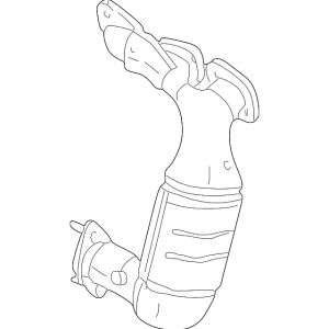 Exhaust Manifold - Mazda (AJ50-20-55X)