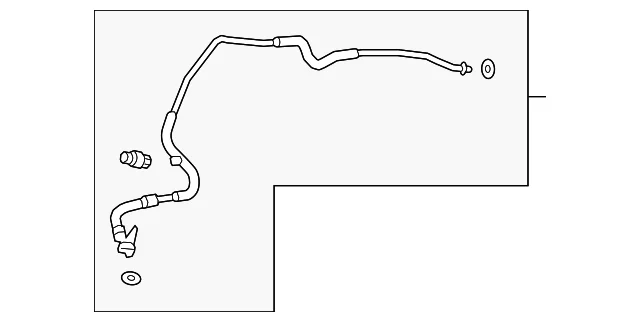 Liquid Hose - Mazda (BDGF-61-46XB)
