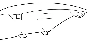 Mirror Cover - Mazda (GEY1-69-1N1)