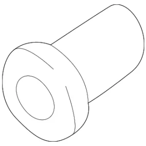 Tail Lamp Assembly Fastener - Mazda (B01A-51-146)