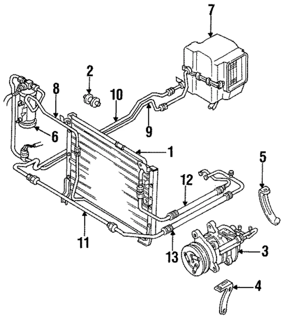 Connector Hose - Mazda (0000-67-E52A-6P)