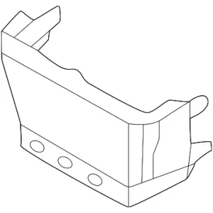 Cruise Control Distance Sensor Cover - Mazda (VA40-50-7Z2)