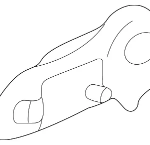 Handle, Outside - Mazda (LC62-59-410H)