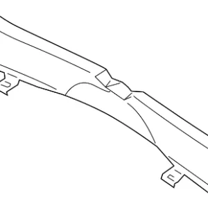 Rear Trunk Trim - Mazda (C235-68-89XB-02)