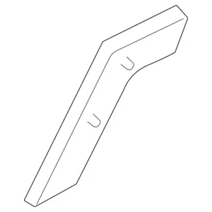 Door Weather-Strip Fastener - Mazda (D651-72-762)
