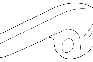 Lever - Mazda (BBM4-88-857-02)