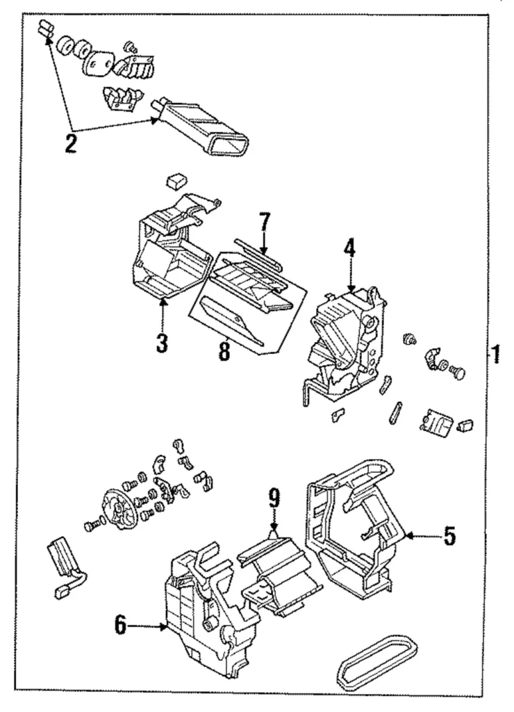 Heater Core - Mazda (GA2A-61-A10)