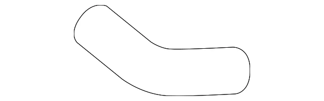 Outlet Hose - Mazda (TP01-19-9E1)