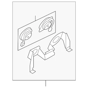 Rear Speaker - Mazda (NE53-66-960A)