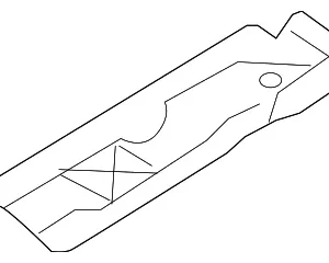Closing Plate - Mazda (F151-53-320)