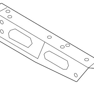 Front Cross-Member - Mazda (BDTS-53-650)