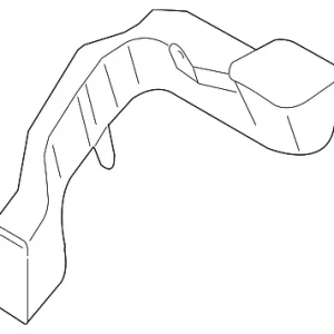Duct - Mazda (N3H1-18-596A)