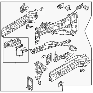Rail Assembly - Mazda (KMV6-53-31XF)