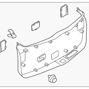 Lower Trim Panel - Mazda (TD11-68-960D)