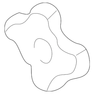 Inner Tie Rod Washer - Mazda (LC62-32-132)