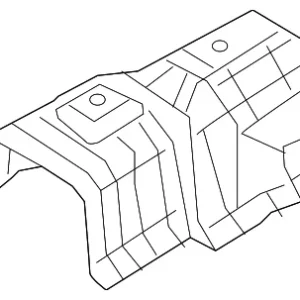 Center Shield - Mazda (KD45-56-444A)