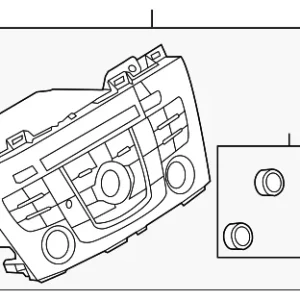Radio - Mazda (CG37-66-9RX)