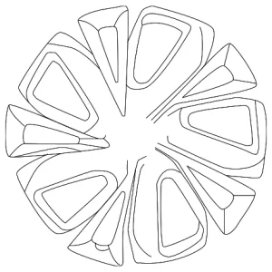 Wheel, Alloy - Mazda (9965-72-7090)