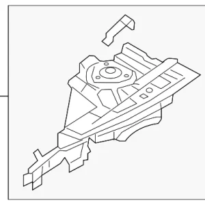 Apron Assembly - Mazda (TK48-53-210A)