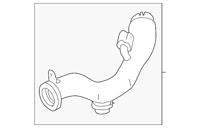 Inlet Tube - Mazda (ZZC1-13-201A)