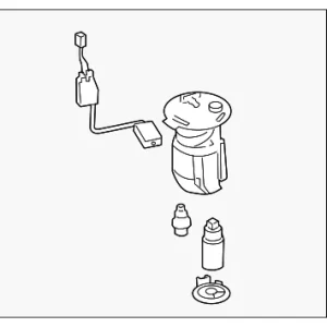 Fuel Pump Assembly - Mazda (CA01-13-35XC)