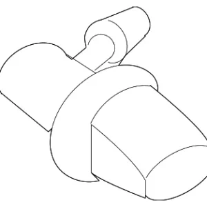 Washer Nozzle - Mazda (EG23-67-510)